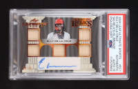 Elly De La Cruz 2024 Leaf Ultimate Signature Relics Bronze #EC1 RC #12/25 (PSA | Auto Grade 10) at PristineAuction.com