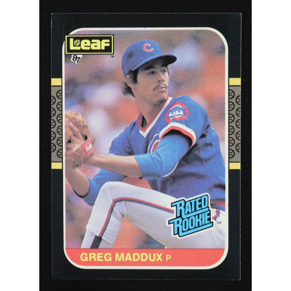 Greg Maddux 1987 Leaf/Donruss #36 RR RC at PristineAuction.com