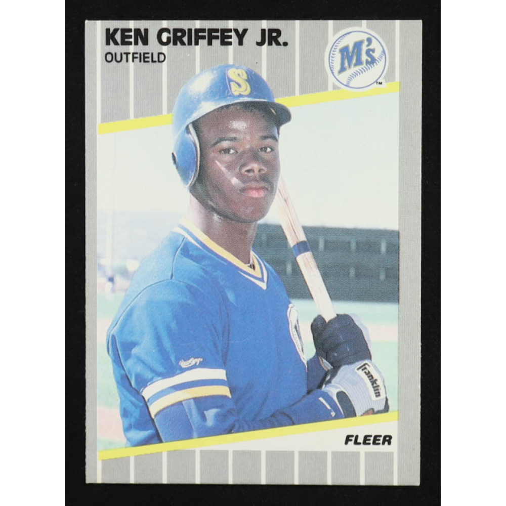 Ken Griffey Jr. 1989 Fleer #548 RC at PristineAuction.com