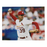 Bob Tewksbury Signed Cardinals 8x10 Photo (Beckett) at PristineAuction.com