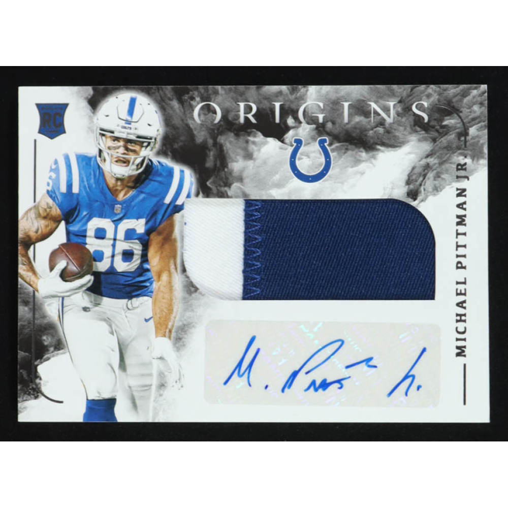 Michael Pittman Jr. 2020 Panini Origins #122 JSY AU RC at PristineAuction.com