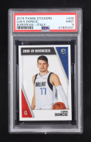 Luka Doncic 2018-19 Panini Stickers European Italy #428 RC (PSA 9) at PristineAuction.com