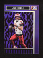 Jayden Daniels 2025 Leaf Pro Set Metal Prismatic Purple #71 #11/15 RC at PristineAuction.com
