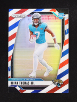 Brian Thomas Jr. 2024 Panini Prizm Prizms Red White and Blue #314 RC at PristineAuction.com