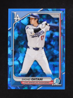 Shohei Ohtani 2024 Bowman Chrome Sapphire #85 at PristineAuction.com