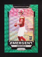 Jayden Daniels 2024 Panini Emergent Prizm Green Wave #2 RC at PristineAuction.com