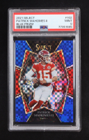 Patrick Mahomes II 2021 Select Prizm Blue #102 #044/149 (PSA 9) at PristineAuction.com