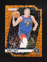 Nikola Jokic 2024-25 Panini Prizm Prizms Fast Break Orange #129 #102/125 at PristineAuction.com