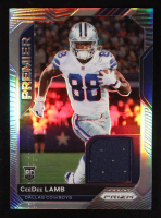 CeeDee Lamb 2020 Panini Prizm Premier Jerseys #7 RC at PristineAuction.com