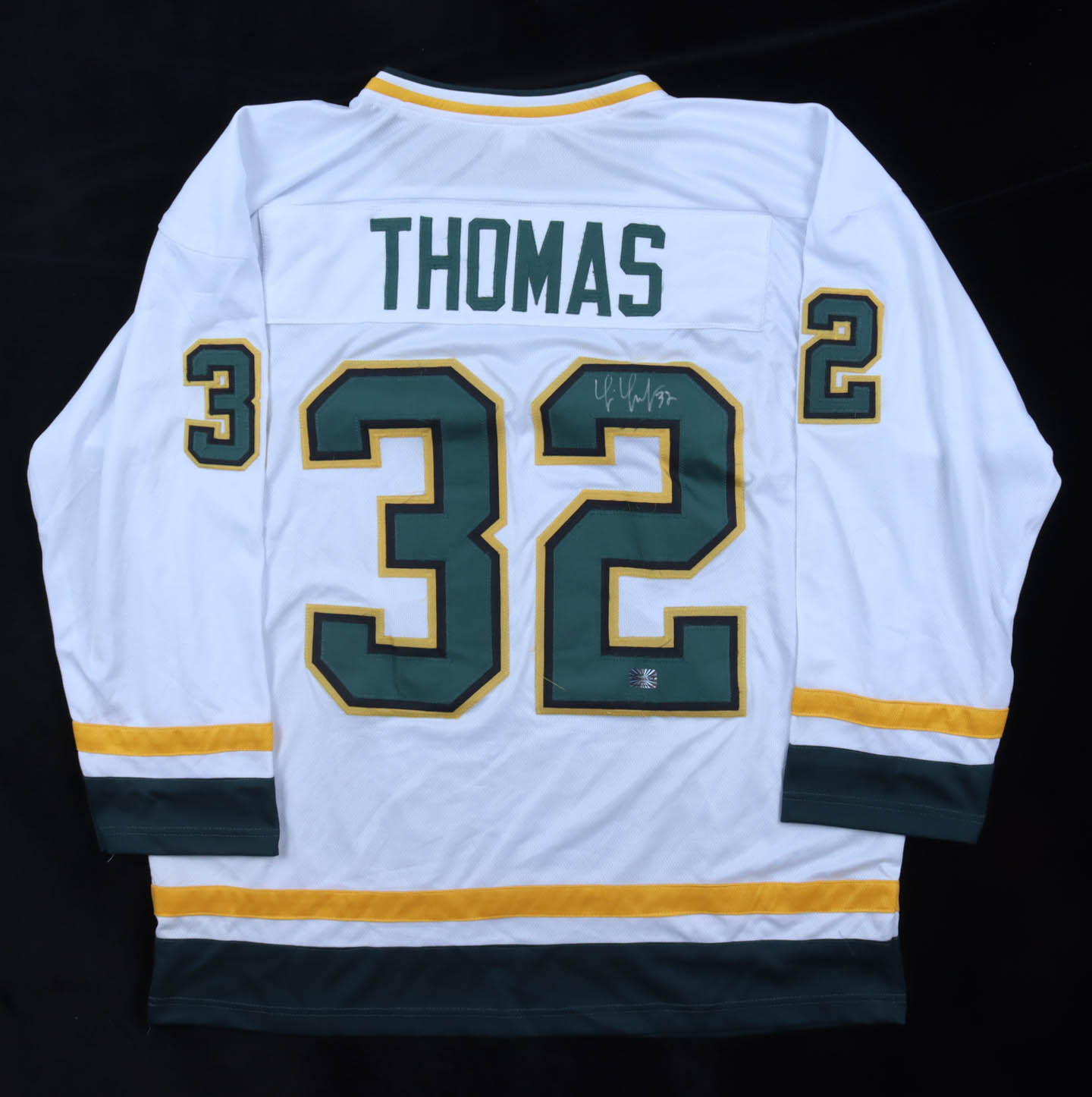 Tim Thomas Signed Jersey (Thomas) at PristineAuction.com Tim Thomas Signed Jersey (Thomas) at PristineAuction.com