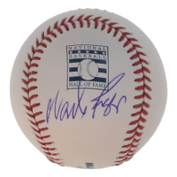 Wade Boggs Signed OML Hall of Fame Logo Baseball (PSA Auto 9) at PristineAuction.com