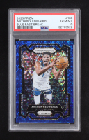 Anthony Edwards 2023-24 Panini Prizm Prizms Fast Break Blue #108 #062/150 (PSA 10) at PristineAuction.com