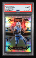 Jahmyr Gibbs 2023 Select Prizm Silver #34 RC (PSA 10) at PristineAuction.com