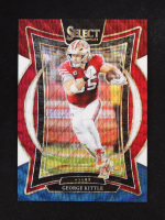 George Kittle 2024 Select Prizm Tri Color #58 #096/299 at PristineAuction.com