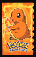 Charmander 1999 Topps Pokemon Movie Animation Edition Blue Logo Backs Evolution Die-Cuts #4 at PristineAuction.com