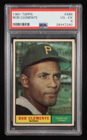 Roberto Clemente 1961 Topps #388 (PSA 4) at PristineAuction.com