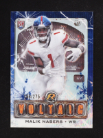 Malik Nabers 2024 Topps Resurgence Voltaic Navy Surge #V6 #198/275 RC at PristineAuction.com
