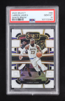 LeBron James 2023-24 Select Prizms White #66 #035/149 (PSA 10) at PristineAuction.com