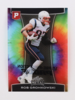 Rob Gronkowski 2024 Leaf Metal Pre-Production Proof Tie Dye #1/1 at PristineAuction.com