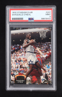 Shaquille O'Neal 1992-93 Stadium Club #247 RC (PSA 9) at PristineAuction.com