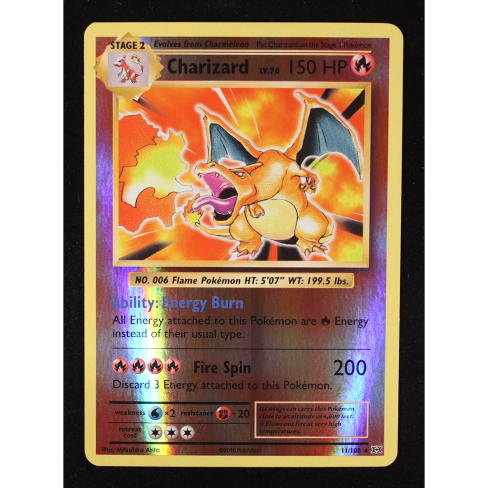 Charizard Pokemon 2016 Evolutions #11 Reverse Holo | Pristine Auction