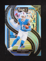 Keon Coleman 2024 Select Prizm Light Blue #153 #75/99 RC at PristineAuction.com