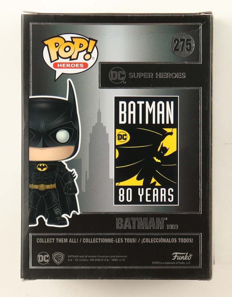 Christian Bale Signed "Batman" #275 Batman 1989 Funko Pop! Vinyl Figure (AWM) at PristineAuction.com Christian Bale Signed "Batman" #275 Batman 1989 Funko Pop! Vinyl Figure (AWM) at PristineAuction.com