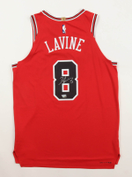 Zach LaVine Signed Bulls Nike Authentic Jersey (Fanatics) at PristineAuction.com