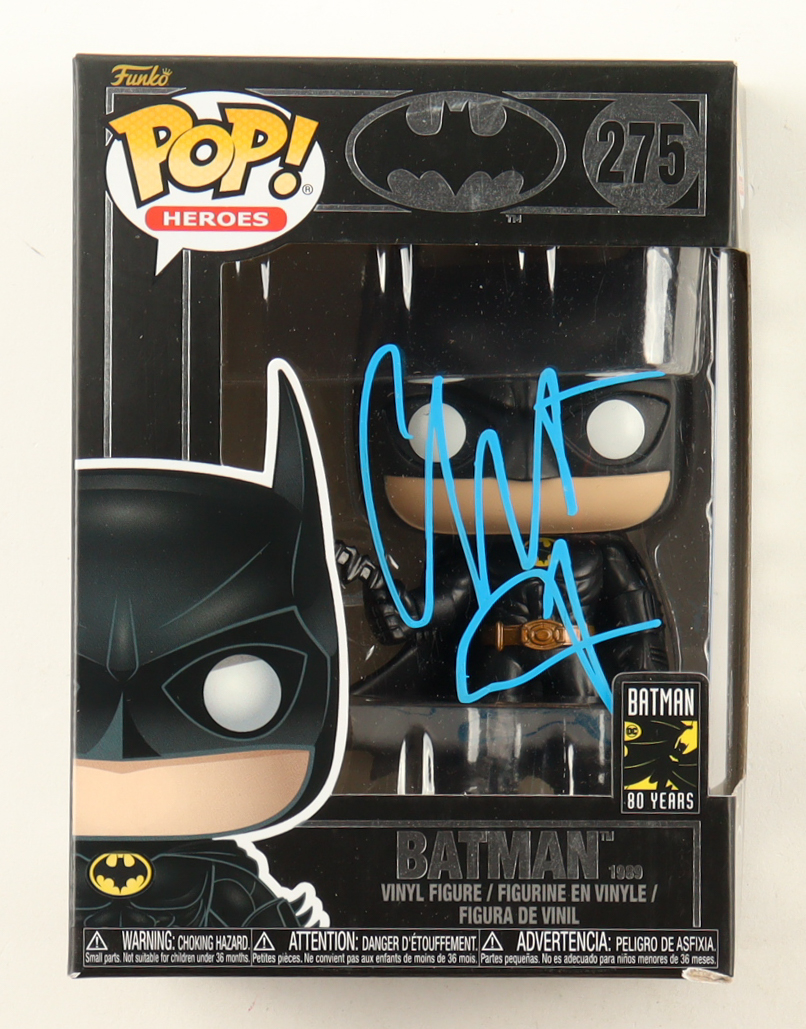 Christian Bale Signed "Batman" #275 Batman 1989 Funko Pop! Vinyl Figure (AWM) at PristineAuction.com Christian Bale Signed "Batman" #275 Batman 1989 Funko Pop! Vinyl Figure (AWM) at PristineAuction.com