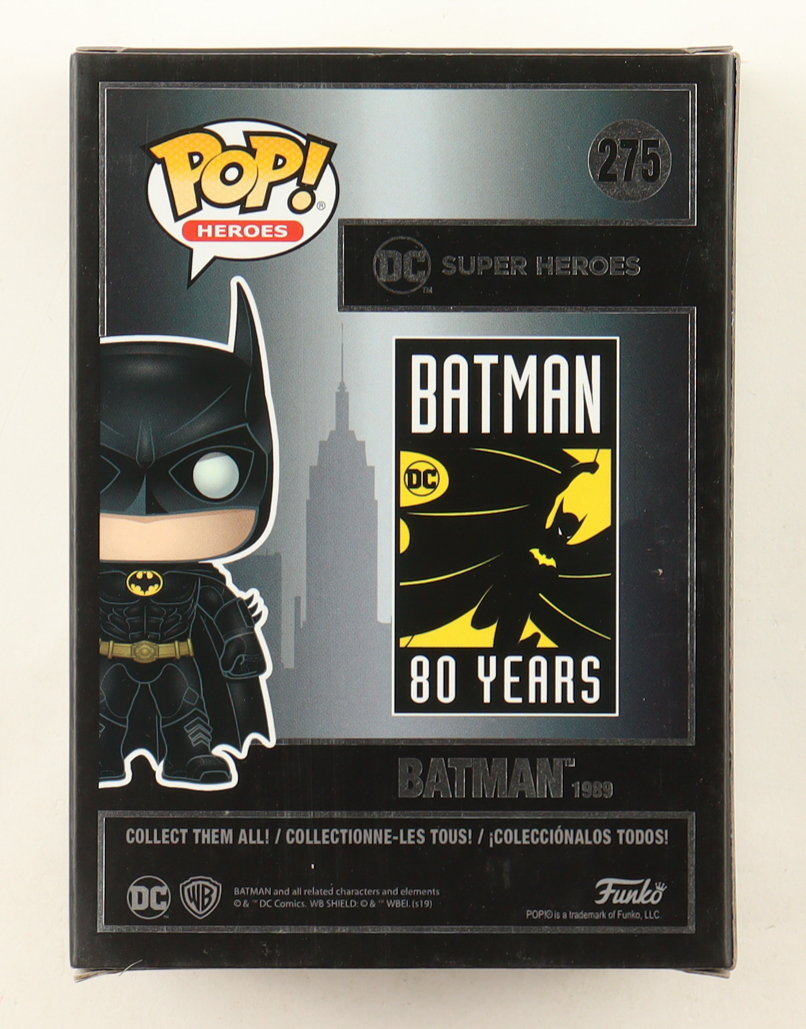 Christian Bale Signed "Batman" #275 Batman 1989 Funko Pop! Vinyl Figure (AWM) at PristineAuction.com Christian Bale Signed "Batman" #275 Batman 1989 Funko Pop! Vinyl Figure (AWM) at PristineAuction.com