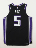 De'Aaron Fox Signed Kings Authentic Nike Jersey (Beckett) at PristineAuction.com