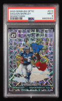 Saquon Barkley 2023 Donruss Optic Downtown #D13 (PSA 9) at PristineAuction.com