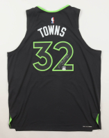 Karl-Anthony Towns Signed Timberwolves Jordan Authentic Jersey (JSA & Towns) at PristineAuction.com