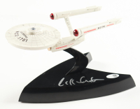 William Shatner Signed "Star Trek" U.S.S. Enterprise Electronic Light Up Starship Figurine (JSA) at PristineAuction.com