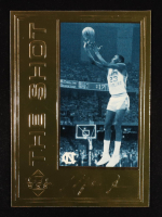 Michael Jordan 1996 Upper Deck Collectibles 22KT Gold / The Shot #9882/10,000 at PristineAuction.com