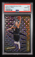 Nikola Jokic 2020-21 Panini Revolution Groove #66 (PSA 10) at PristineAuction.com