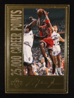 Michael Jordan 1997 Upper Deck Collectibles 22KT Gold / 25,000 Career Points #2999/10,000 at PristineAuction.com