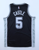 Stephon Castle Signed Spurs Nike Authentic Jersey (Beckett) at PristineAuction.com
