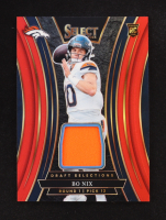 Bo Nix 2024 Select Draft Selections Memorabilia Prizm Red #3 RC at PristineAuction.com