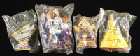1992 Pizza Hut "Beauty and the Beast" Set of (4) Rubber Puppets at PristineAuction.com