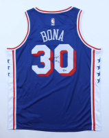 Adem Bona Signed 76ers Nike Authentic Jersey (Beckett) at PristineAuction.com