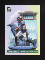 Lamar Jackson 2024 Donruss Downtown! #1 at PristineAuction.com