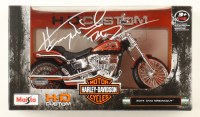 Henry Winkler Signed 2014 Harley Davidson CVO Breakout 1:12 Scale Motorcycle Inscribed "Fonz" (Schwartz) at PristineAuction.com
