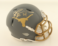 Ricky Williams Signed Texas Longhorns Slate Alternate Speed Mini Helmet (Beckett) at PristineAuction.com