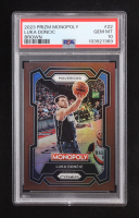 Luka Doncic 2023-24 Panini Prizm Monopoly Brown #22 #120/249 (PSA 10) at PristineAuction.com