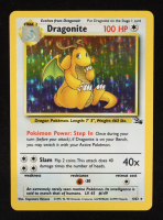 Dragonite 1999 Pokemon Fossil Unlimited #4 Holo at PristineAuction.com