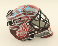 Mike Vernon Signed Red Wings Mini Goalie Mask (Schwartz) at PristineAuction.com