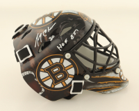 Gerry Cheevers Signed Bruins Mini Goalie Mask Inscribed "HOF 85" (Schwartz) at PristineAuction.com