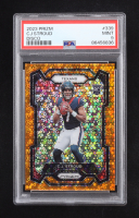 CJ Stroud 2023 Panini Prizm Prizms Orange Disco #339 RC (PSA 9) at PristineAuction.com