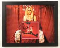 Avril Lavigne Signed Custom Framed CD Insert Display with Photo (AutographCOA) at PristineAuction.com